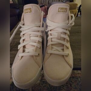 Keds High-Top Sneakers in Light Pink 6.5